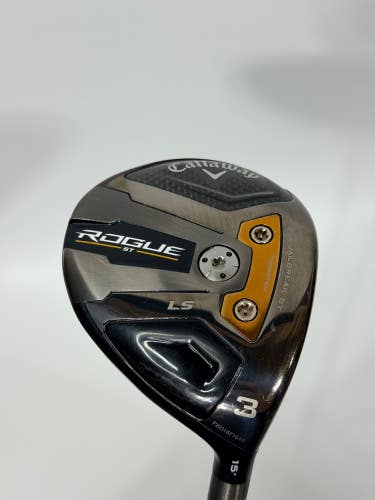 Callaway Rogue LS 3 Wood 15 X-Stiff  Kaili White / HZRDUS Yellow Options
