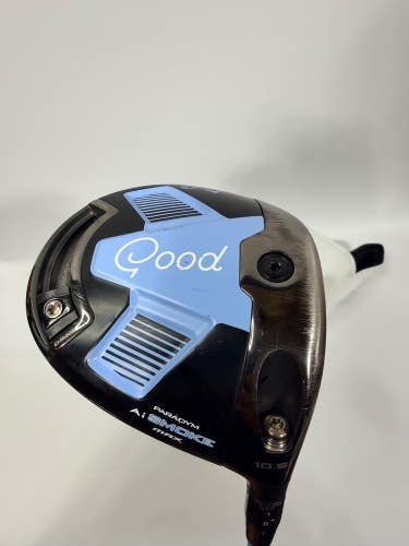 Good Good Callaway Ai Smoke Max 10.5 Driver Motore X F3 Stiff 45.5in Grip Rare