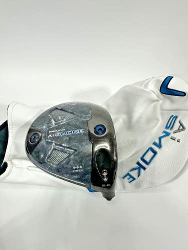 Callaway Ai Smoke Max Triple Diamond Driver 9 Head Only w/ Head cover