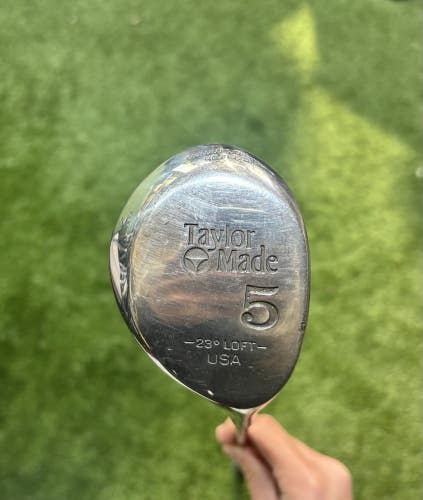 TaylorMade 5 Fairway Wood Pittsburgh Persimmon 23 Loft, USA - 41 In