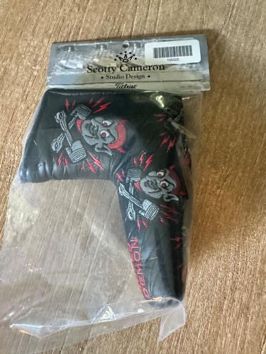 Scotty Cameron Studio Design Speed Shop Demon Putter Headcover  Limited Edition