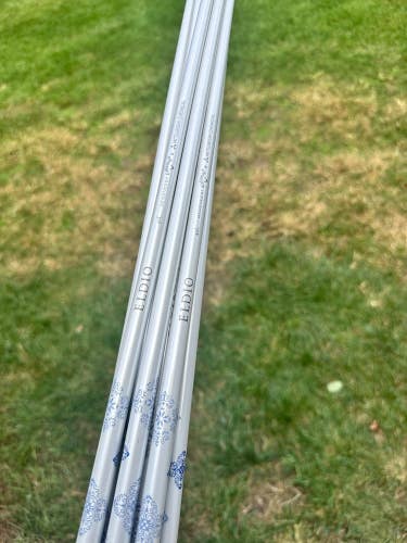 Lot of 10 Mitsubishi Eldio 40g Ladies Shafts 39.75 Lamkin Fairway Wood .335 Tip
