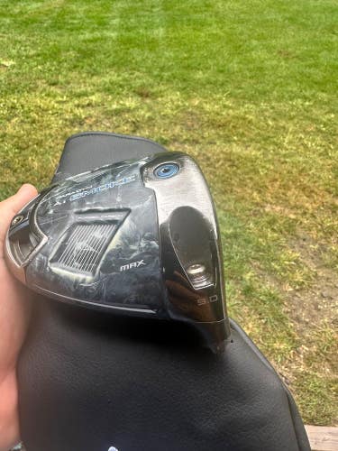 Callaway max driver head only 9 degree right handed with headcover