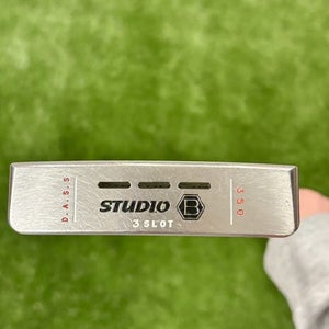 Very Rare Studio 3 Slot 350 DASS Bettinardi Putter With Head Cover - 34.25 Inch