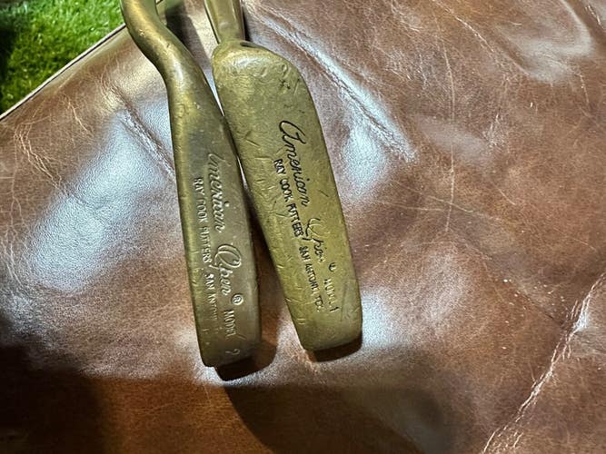 Vintage Ray Cook American Open Putters  Model 1 & Model 2  San Antonio, TX