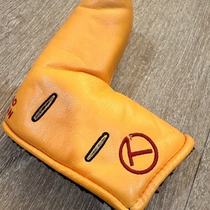 Scotty Cameron Studio Design Yellow Circle T Putter Headcover - Rare Vintage