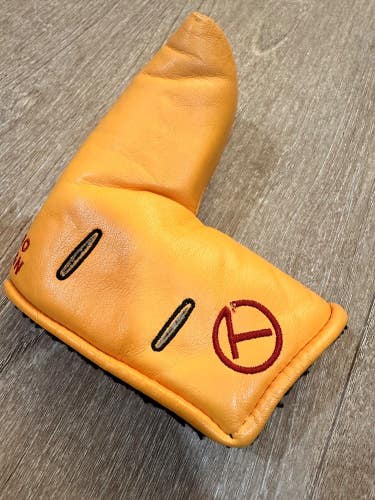 Scotty Cameron Studio Design Yellow Circle T Putter Headcover - Rare Vintage