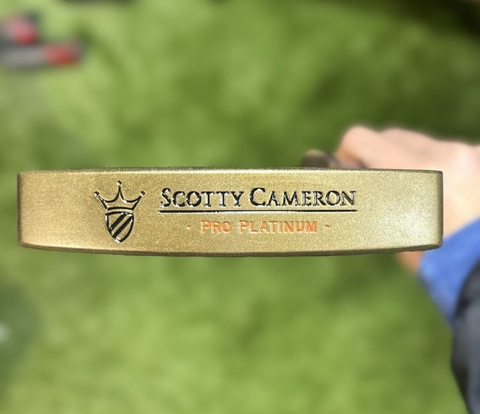 Scotty Cameron Pro Platinum Putter With Head Cover - 31 In, Cerakote Finish