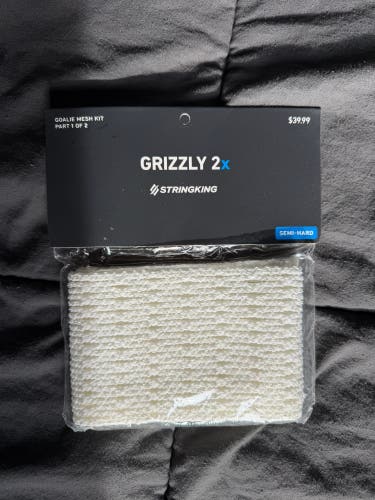 *NEW* StringKing Grizzly 2X Mesh - Goalie, Semi-Hard