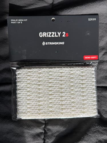 *NEW* StringKing Grizzly 2S Mesh - Goalie, Semi-Soft