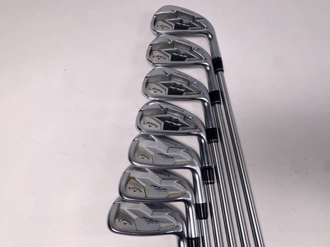 Callaway Apex 19 / Apex Pro Combo Iron Set 4-PW KBS Tour C-Taper 130g X-Stiff RH