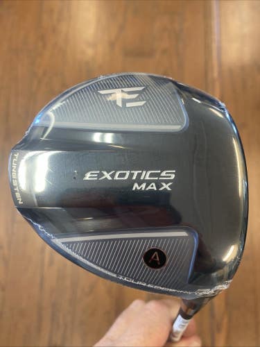 New Tour Edge Exotic Max 7 Wood 21 Deg Senior Flex Ventus White