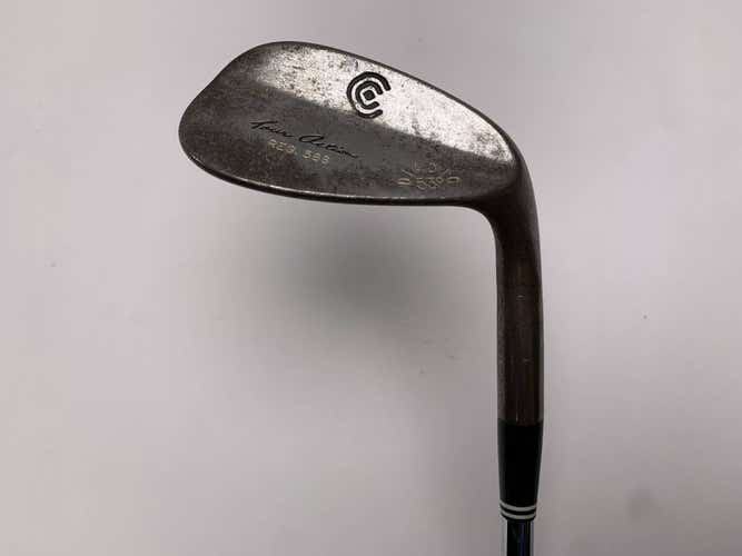 Cleveland 588 Black Melonite Raw Sand Wedge 53* DG Wedge Steel Mens RH