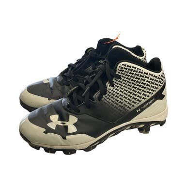 Used Under Armour HEATER BB/SB Cleats Black Youth 06.5 11859-S000027692