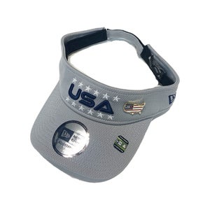 NEW 2025 Men's New Era Ryder Cup Grey Adjustable Golf Visor