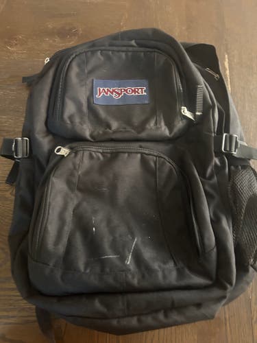 Jansport Black Adult Unisex Backpack (Used)