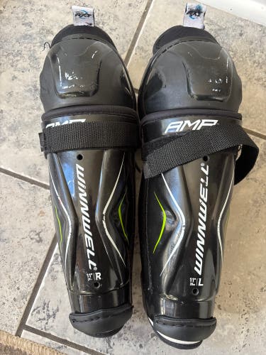 Youth Winnwell AMP 500 11" Shin Pads (Used)