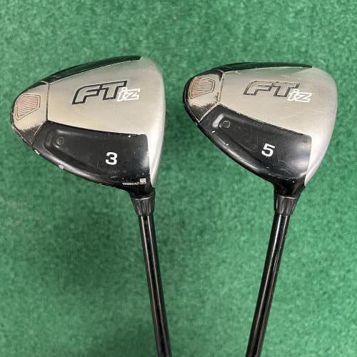 Callaway FT-iZ 5 Fairway Wood Set 3 & 5 Woods Men's Right Hand Stiff Graphite
