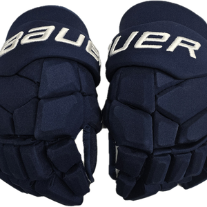 BAUER SUPREME MACH CUSTOM PRO STOCK HOCKEY GLOVES 14" NHL PANTHERS NEW LLY(11831)