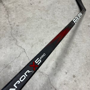 87 Flex P92M Senior Bauer Vapor x5 Pro Left Hand Hockey Stick Pro Stock NHL (Restored)