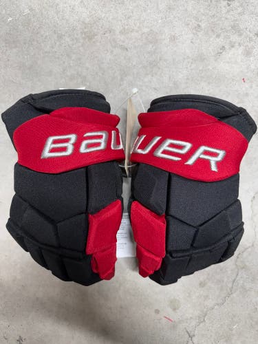 14” Bauer Supreme Ultrasonic Ohio State Gloves NCAA Pro Stock (New)