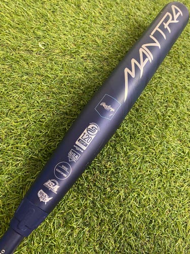 2025 Rawlings Mantra Composite Bat (-10) Composite 22 oz 32" (Used)