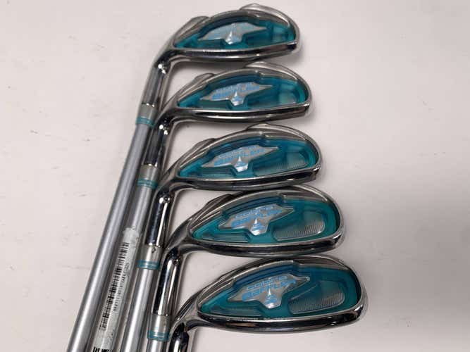Cobra Baffler Womens Iron Set 7-PW+SW 45g Ladies Graphite Womens LH