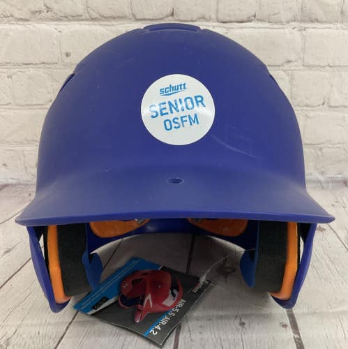 Schutt Sports Youth Softball Helmet Matte Purple OSFM