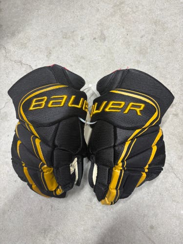15” Bauer Vapor 1X Pro Lite Gloves NCAA Pro Stock (New) NHL