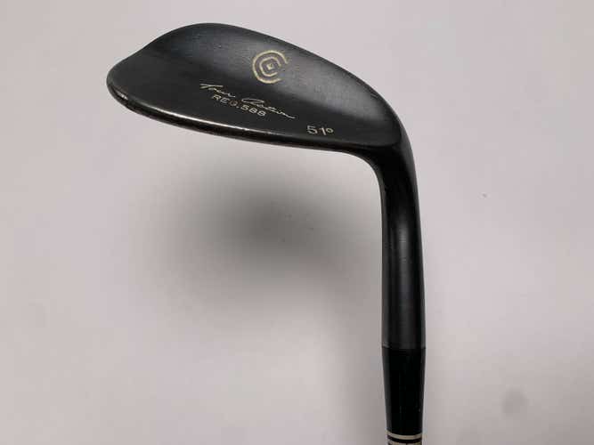 Cleveland 588 Black Melonite Gap Wedge GW 51* DG Stiff Steel Mens RH
