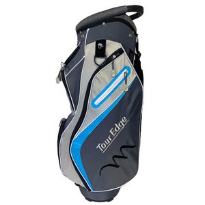 Tour Edge TE-300 Moda Cart Bag (14-way top, Silver/Aqua) Ladies 2025 NEW