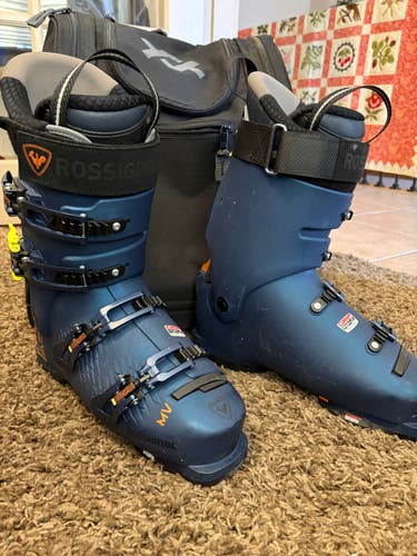 Mondo 27 & 27.5 Men's Rossignol All Mountain Vizion Ski Boots Stiff Flex (Used)