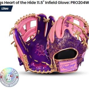 2025 Infield RH Rawlings Heart of the Hide Baseball Glove 11.5" (Used)