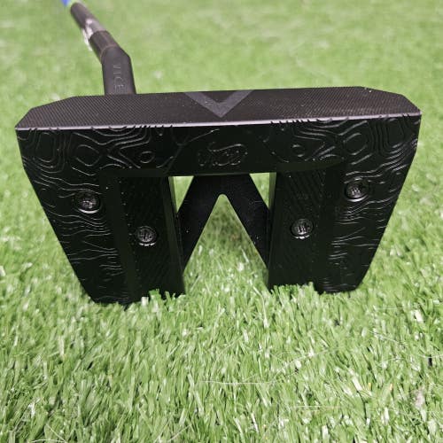 Vice Golf VGP02 Custom Blackout Mallet 34" Putter Left Handed LH Good Vice Grip