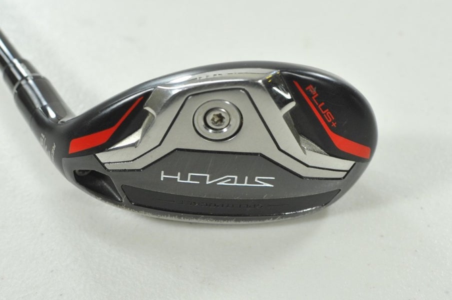 TaylorMade Stealth Plus Rescue 3-19.5* Hybrid Stiff Flex Right Graphite # 208726