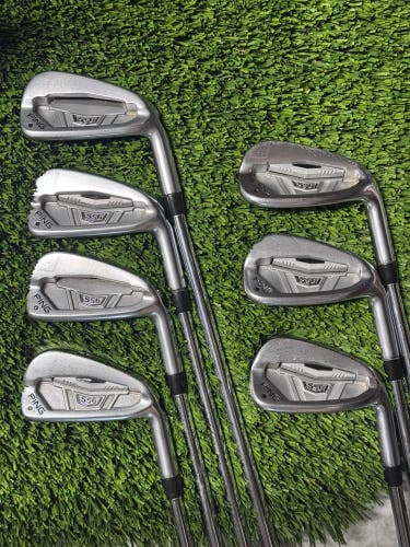 Ping S56 Black Dot Iron Set 5-PW Project X  6.5 Steel Extra Stiff Flex RH