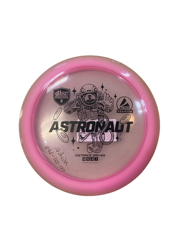 Used Discmania ASTRONAUT DISTANCE DRIVER PINK Disc Golf Driver Pink 11706-S000370049