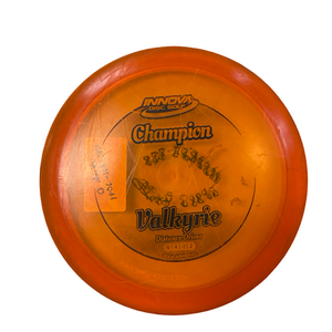 Used Innova CHAMPION VALKYRIE ORANGE Disc Golf Driver Orange 11706-S000370044