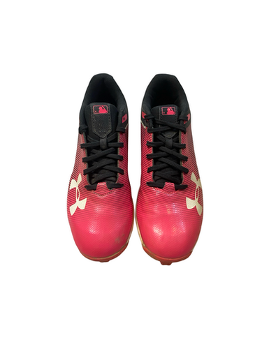 Used Under Armour PINK CLEATS BB/SB Cleats Pink Junior 04.5 11706-S000369965
