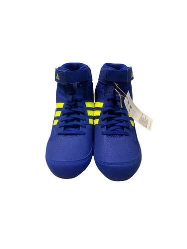 Used Adidas Wrestling Shoes Navy Blue Junior 04 11706-S000369946
