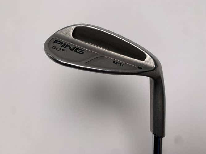 Ping MB Lob Wedge LW 60* Black Dot Wedge Steel Mens RH