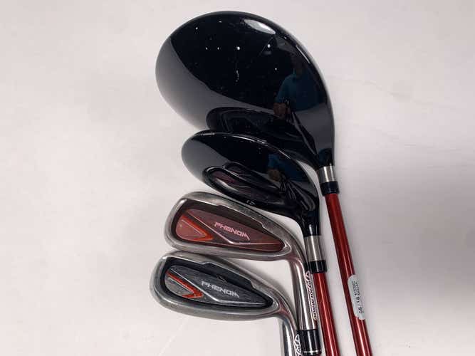 TaylorMade Phenom Club Set Driver 4H 7 SW Phenom Youth Graphite Junior RH