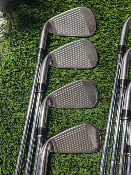 TaylorMade Burner Plus 9 Piece Iron Set 4-PW, SW, AW Stiff Flex