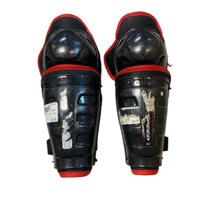 Used CCM FT350 Junior Shin Guards Black 9" 11706-S000370129