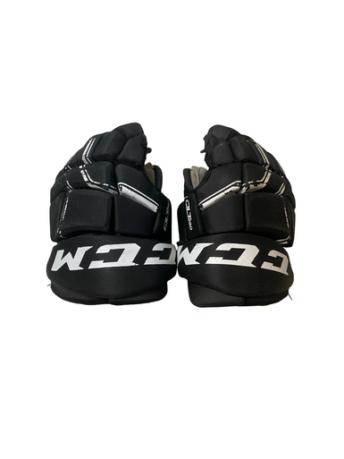 Used CCM QLT250 Intermediate Gloves Black 11" 11706-S000370126