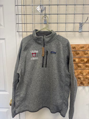 Wesleyan XL Patagonia 1/4 Zip (New)