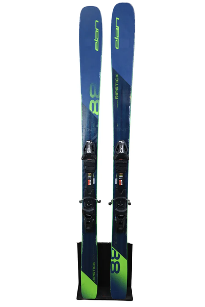 USED 2020 Elan Ripstick 88 Skis with Tyrolia SP 10 Bindings - 172cm