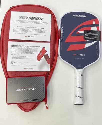 Selkirk Labs Boomstik Elongated Jack Sock Signature Pickleball Paddle