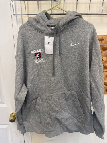 Wesleyan Gray Men's XL Nike Sweatshirt (New)
