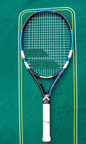 Babolat Max Drive 110 265g / 9.3oz 350mm XL 27.5" 4 1/4 Strung 16x20 MINT